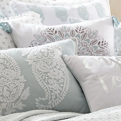 Astoria Spa Medallion Decorative Pillow - Levtex Home 3 Astoria Spa Medallion Decorative Pillow - Levtex Home