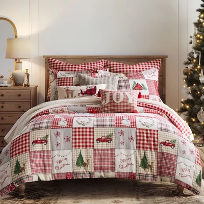 Home For Christmas Comforter Set - Levtex Home 7 Home For Christmas Comforter Set - Levtex Home - Image 5