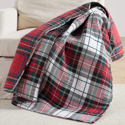 Spencer Holiday Quilted Throw - Levtex Home 3 Spencer Holiday Quilted Throw - Levtex Home
