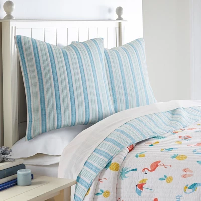 Summertime Euro Sham Set Of 2 3 Summertime Euro Sham Set Of 2