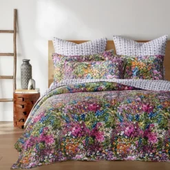 Basel Floral Quilt And Pillow Sham Set - Levtex Home -Levtex Home Shop GUEST 1d865968 f3e8 4741 8827 7fd1ee9f52a0