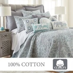 Tania Quilt And Pillow Sham Set - Levtex Home 11 Tania Quilt And Pillow Sham Set - Levtex Home -Levtex Home Shop GUEST 23f53527 0521 45d2 9b34 7e0c2573f58f