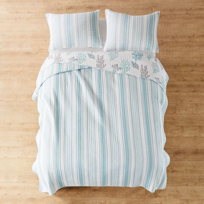 Cape Coral Quilt And Pillow Sham Set - Levtex Home 6 Cape Coral Quilt And Pillow Sham Set - Levtex Home - Image 4