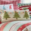 Let It Snow Holiday Decorative Pillow Beige - Levtex Home