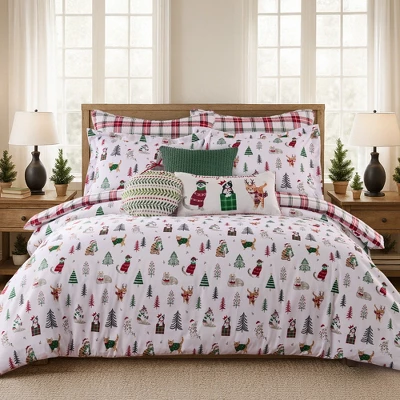 Meowy Christmas Comforter Set - Levtex Home 7 Meowy Christmas Comforter Set - Levtex Home - Image 5