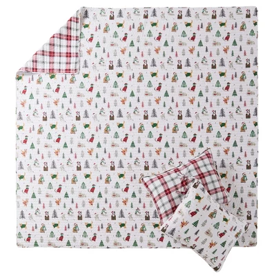 Meowy Christmas Quilt Set - Levtex Home 6 Meowy Christmas Quilt Set - Levtex Home - Image 4