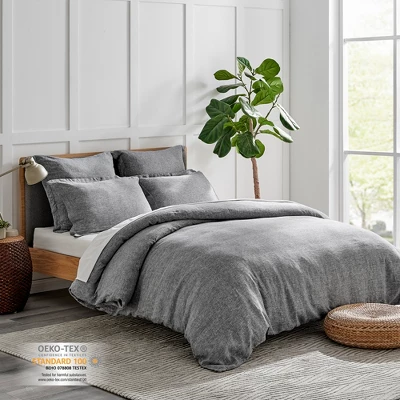 Washed Linen Duvet Cover - Levtex Home 3 Washed Linen Duvet Cover - Levtex Home