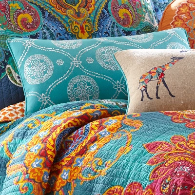 Mackenzie Medallion Decorative Pillow - Levtex Home 3 Mackenzie Medallion Decorative Pillow - Levtex Home