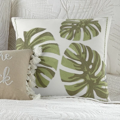 Palmira Palm Decorative Pillow - Levtex Home 3 Palmira Palm Decorative Pillow - Levtex Home