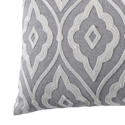 Tamsin Grey Geometric Decorative Pillow - Levtex Home 4 Tamsin Grey Geometric Decorative Pillow - Levtex Home - Image 2