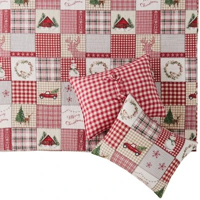 Home For Christmas Bedspread Set - Levtex Home 5 Home For Christmas Bedspread Set - Levtex Home - Image 3