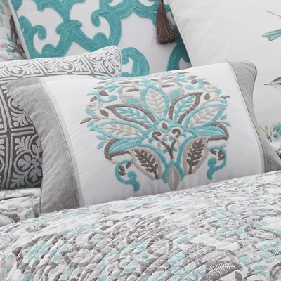 Legacy Medallion Decorative Pillow - Levtex Home 3 Legacy Medallion Decorative Pillow - Levtex Home