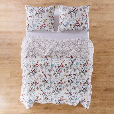 Holly Holiday Quilt Set - Levtex Home 3 Holly Holiday Quilt Set - Levtex Home - Image 2