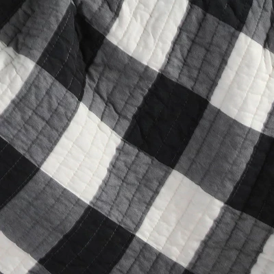 Camden Black Quilted Throw - Levtex Home 4 Camden Black Quilted Throw - Levtex Home - Image 2