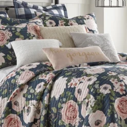 Fiori Textured Decorative Pillow - Levtex Home