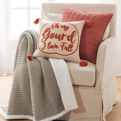 Pumpkin Spice Everything Pillow - Levtex Home 5 Pumpkin Spice Everything Pillow - Levtex Home - Image 3