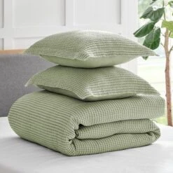 Mills Waffle Desert Sage Full/Queen Duvet Set - Levtex Home 9 Mills Waffle Desert Sage Full/Queen Duvet Set - Levtex Home -Levtex Home Shop GUEST 6236b62b e32e 4d96 a58f 71272ec90a62