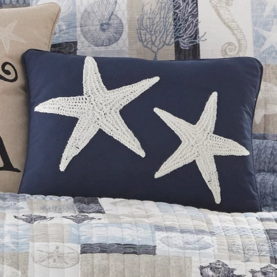 Cerralvo Starfish Decorative Pillow - Levtex Home 3 Cerralvo Starfish Decorative Pillow - Levtex Home