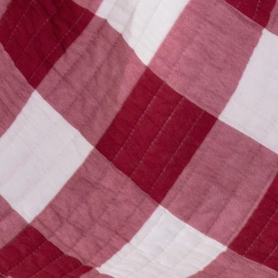 Camden Red Quilted Throw - Levtex Home 4 Camden Red Quilted Throw - Levtex Home - Image 2