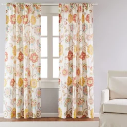 Ashbury Spring Floral Lined Curtain Panel With Rod Pocket - Levtex Home 7 Ashbury Spring Floral Lined Curtain Panel With Rod Pocket - Levtex Home -Levtex Home Shop GUEST 66c62d71 a36c 463c 961f 78484bbb00f1