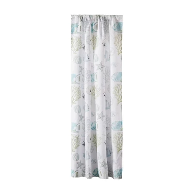 Biscayne Lined Curtain Panel With Rod Pocket - Levtex Home 3 Biscayne Lined Curtain Panel With Rod Pocket - Levtex Home