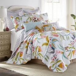 Melina Floral Quilted Euro Sham - 2pk - Levtex Home 5 Melina Floral Quilted Euro Sham - 2pk - Levtex Home -Levtex Home Shop GUEST 76940e8b ab70 4881 a166 75210658ab42 1