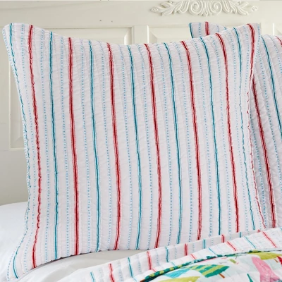 Merry & Bright Holiday Euro Sham Set - Two Euro Shams - Levtex Home 3 Merry & Bright Holiday Euro Sham Set - Two Euro Shams - Levtex Home