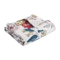 Montecito Floral Quilted Throw - Levtex Home 7 Montecito Floral Quilted Throw - Levtex Home -Levtex Home Shop GUEST 85292832 5400 4435 8630 89616285d01c