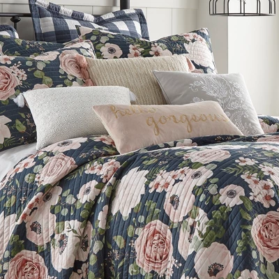 Fiori Hello Gorgeous Decorative Pillow - Levtex Home 3 Fiori Hello Gorgeous Decorative Pillow - Levtex Home