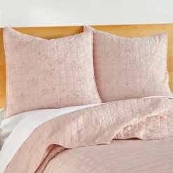 Bowie Blush Euro Sham Set Of 2 - Levtex Home