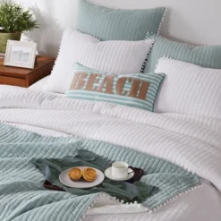 Pom Pom Slate Euro Sham - Levtex Home 11 Pom Pom Slate Euro Sham - Levtex Home -Levtex Home Shop GUEST 97a71231 9e0e 49c7 a7fe dcb96a8f565e