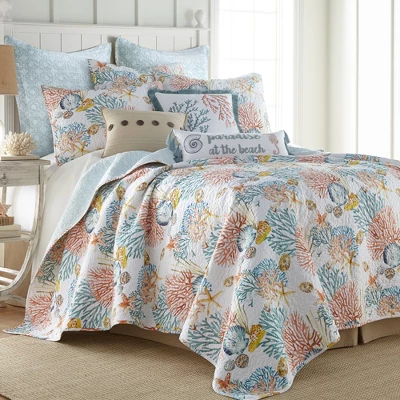 Bay Islands Euro Sham Set Of 2 - Levtex Home 3 Bay Islands Euro Sham Set Of 2 - Levtex Home