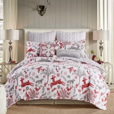 Winterland Holiday Quilt Set - Levtex Home 3 Winterland Holiday Quilt Set - Levtex Home
