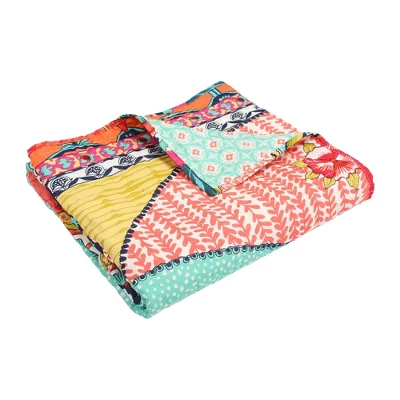Jules Bohemian Quilted Throw - Levtex Home 4 Jules Bohemian Quilted Throw - Levtex Home - Image 2
