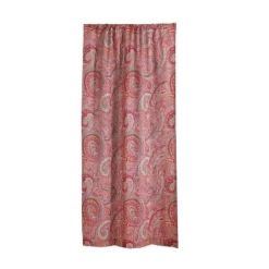 Spruce Paisley Lined Curtain Panel With Rod Pocket - Levtex Home