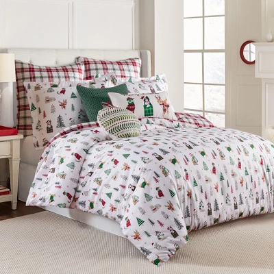 Meowy Christmas Comforter Set - Levtex Home 3 Meowy Christmas Comforter Set - Levtex Home