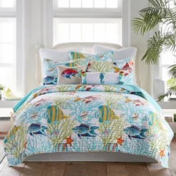 Beachwalk Quilt And Pillow Sham Set - Levtex Home 12 Beachwalk Quilt And Pillow Sham Set - Levtex Home -Levtex Home Shop GUEST b7c14bd0 bfdb 4474 8b53 d38517a16c9d
