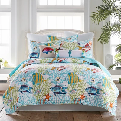 Beachwalk Quilt And Pillow Sham Set - Levtex Home 7 Beachwalk Quilt And Pillow Sham Set - Levtex Home - Image 5