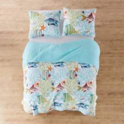 Beachwalk Quilt And Pillow Sham Set - Levtex Home 10 Beachwalk Quilt And Pillow Sham Set - Levtex Home -Levtex Home Shop GUEST b9203800 2883 4fbe 8dac 1d39b5e45591