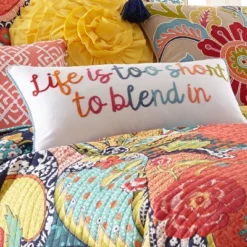 Jules Life Is Too Short Decorative Pillow - Levtex Home 6 Jules Life Is Too Short Decorative Pillow - Levtex Home -Levtex Home Shop GUEST beddaf3a 01f7 4889 9570 92e6ca0a99b5