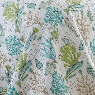 Calafel Quilt And Pillow Sham Set - Levtex Home 6 Calafel Quilt And Pillow Sham Set - Levtex Home - Image 4