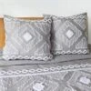 Harleson Grey - Euro Sham - Grey, Cream & White - Levtex Home -Levtex Home Shop GUEST c9fe6309 0aac 49df 8268 7a7b33c969eb