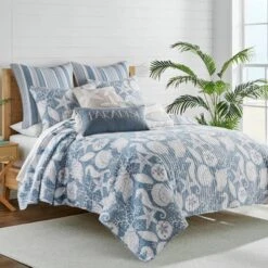 Stillwater Denim Euro Sham Set Of 2 - Levtex Home