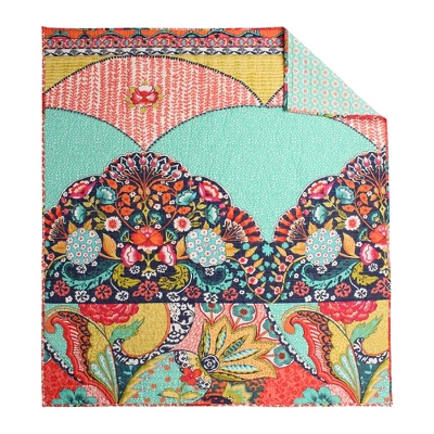 Jules Bohemian Quilted Throw - Levtex Home 7 Jules Bohemian Quilted Throw - Levtex Home - Image 5