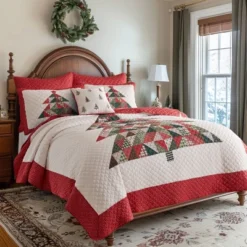 Patchwork Pine Euro Sham Set Of 2 - Levtex Home