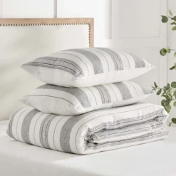 Monroe Stripe Grey Duvet Set - Levtex Home 12 Monroe Stripe Grey Duvet Set - Levtex Home -Levtex Home Shop GUEST dae8a82a 74c3 408c 85aa a7bcbe79a194