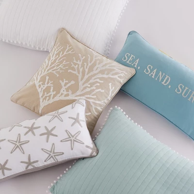 Pom Pom White King Sham - Levtex Home 5 Pom Pom White King Sham - Levtex Home - Image 3