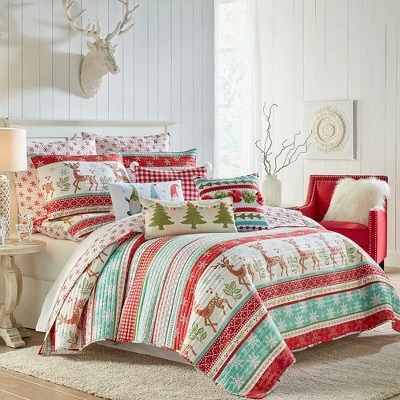 Let It Snow Holiday Quilt Set - Levtex Home 7 Let It Snow Holiday Quilt Set - Levtex Home - Image 5