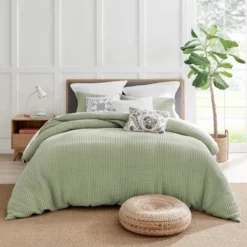 Mills Waffle Desert Sage Full/Queen Duvet Set - Levtex Home 11 Mills Waffle Desert Sage Full/Queen Duvet Set - Levtex Home -Levtex Home Shop GUEST f5ac2aad ab4e 4be4 8dc4 81c4eb280aa2