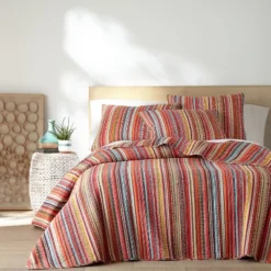 Uluru Stripe Quilt And Pillow Sham Set - Levtex Home 14 Uluru Stripe Quilt And Pillow Sham Set - Levtex Home -Levtex Home Shop GUEST f9eb4c62 a400 4faa 949e ed15f7a2fd7e
